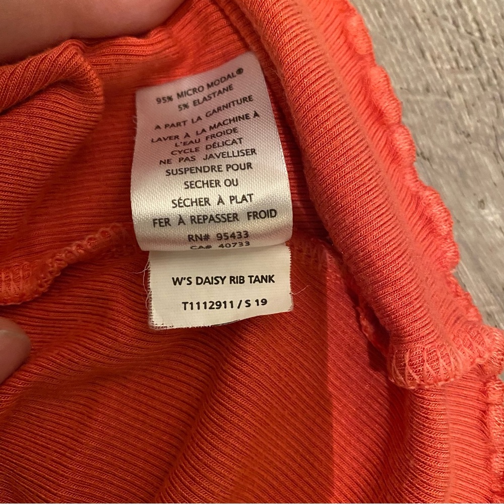 Toad&Co Daisy Rib Tank Top, W’s Size medium *3/$10* - Picture 5 of 8